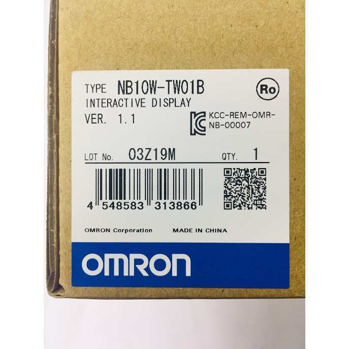 NB10W-TW01B Omron HMIのタッチ画面10のインチCom1- RS232 Com2- RS232C/422A/485