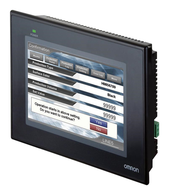 NB10W-TW01B Omron HMIのタッチ画面10のインチCom1- RS232 Com2- RS232C/422A/485