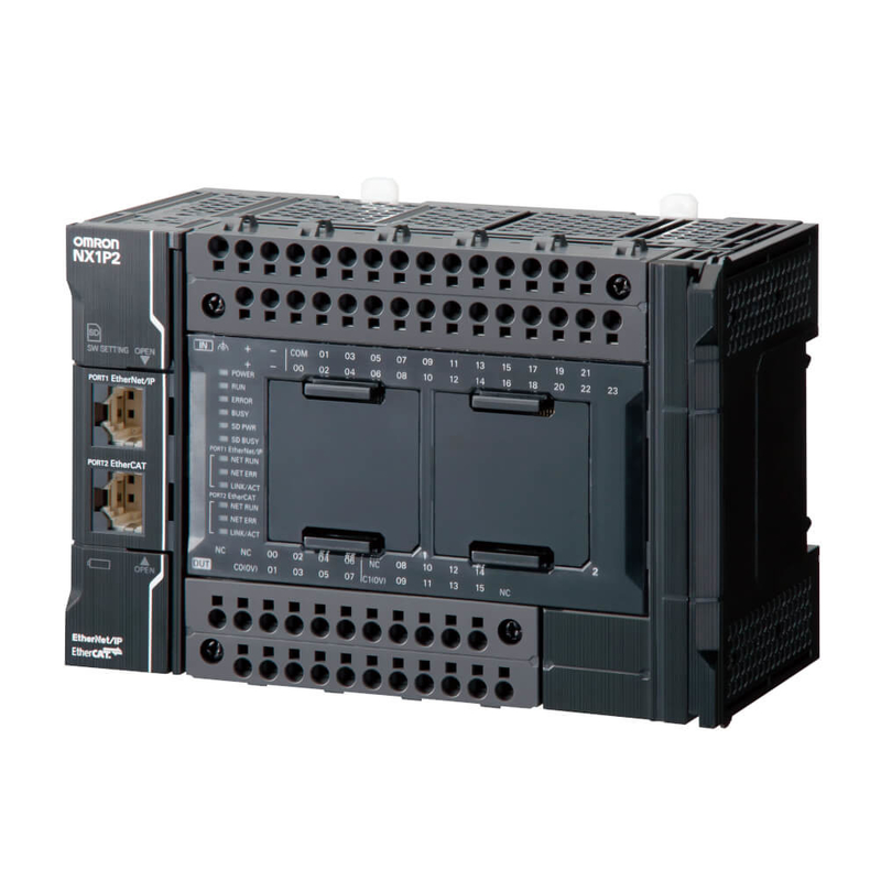 入力/出力Pntsで6本の最高の斧2Motion制御斧NPNを造られるNX1P2-1040DT Omron NXシリーズCPUの単位40