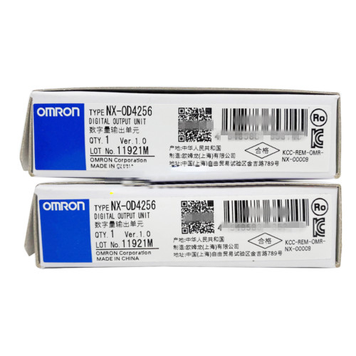 NX-OD4256 Omron Automation PLC 拡張モジュール 8 トランジスタ出力 12 ～ 24 VDC NX シリーズ