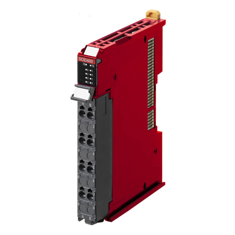 NX-SOD400 Omron NX ユニット 4 デジタル安全出力 PNP 24 VDC、12 mm 幅