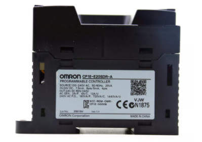 リレー出力Omron PLCの電源CPU CP1E-E20SDR-A 20入力/出力ポイント