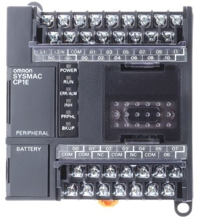DCドライブOmron PLC CP1E 2A CPUモジュールCP1E-N20DR-A RS232C USB 2.0