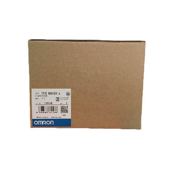 DINの柵のOmron PLC CP1Eのコントローラー24の入力CP1E-N40SDR-A PLC CPUモジュール