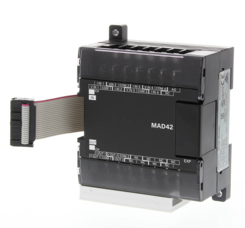 PLC Omron CP1Wアナログ入出力単位モジュール16ビット5V DC CP1W-MAD42