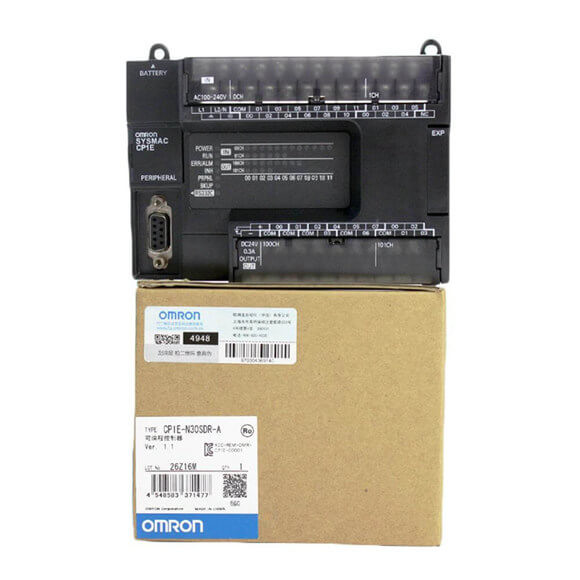 CP1E-N20DR-A A/Dの単位のOmronのロボット工学のためのアナログ入力モジュールDINの柵