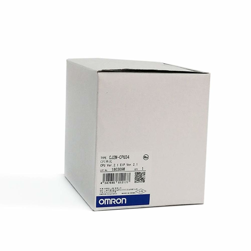 USBポートのOmron PLC CJ2Mのプログラマブル コントローラCJ2M-CPU34 PLC CPUの単位モジュール